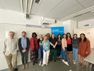 Quelques membres de l'équipe composée d'enseignants et de personnels administratifs de l'IAE Bordeaux 